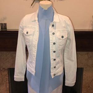 White Denim Jacket